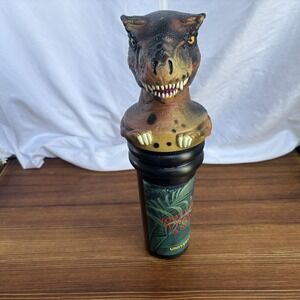 1996 Jurassic Park T-Rex Souvenir Cup Straw Universal Studios Hollywood